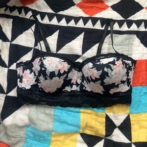 Sophie b floral & lace bra
